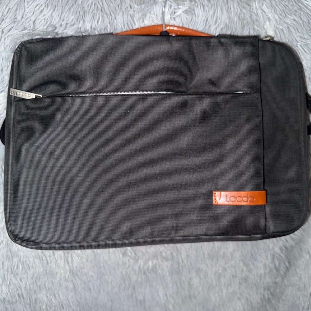 Lacdo Black Laptop Bag‎ Briefcase Messenger Bag Business Travel Work